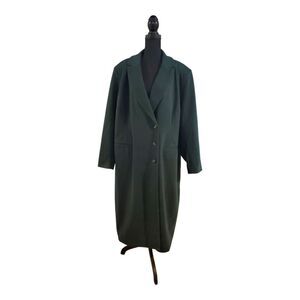 Universal Standard Tailored‎ Green Coat New without tags